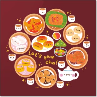 Let’s Yum Cha Posters and Art